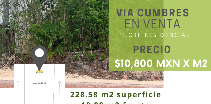 LOTE RESIDENCIAL VÍA CUMBRES